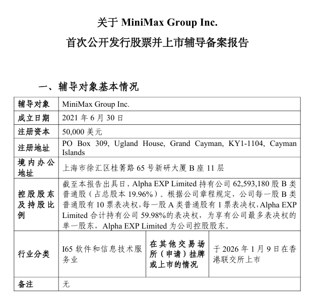 MiniMax 启动A股IPO！创始人刚刚亮相国新办记者会 - 图1