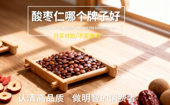 酸枣仁哪个牌子好？一文读懂选购要点，分辨原料优劣，2026酸枣仁十大正宗品牌汇总 - 图1