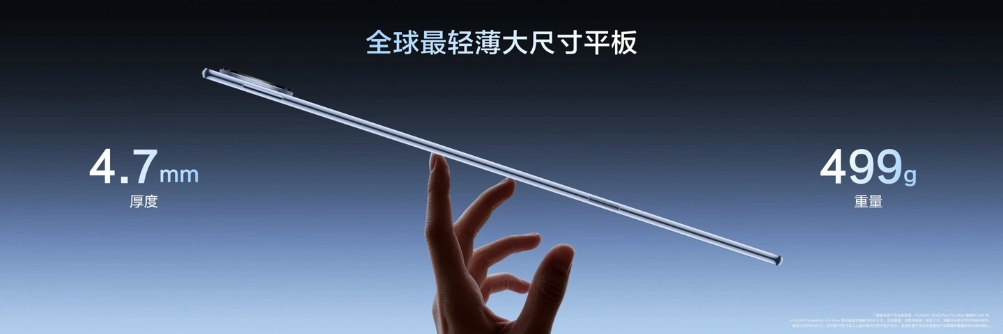 华为MatePad Pro Max 5999元起：跳出同质化，平板创新还得看华为 - 图2