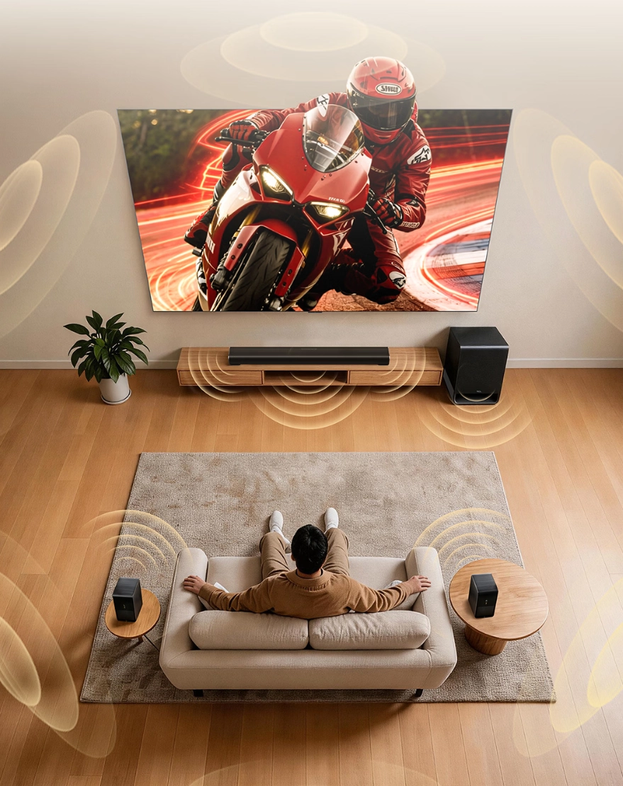 TCL S65K 5.1声道真物理环绕回音壁发布，首发价1979.1元 - 图2