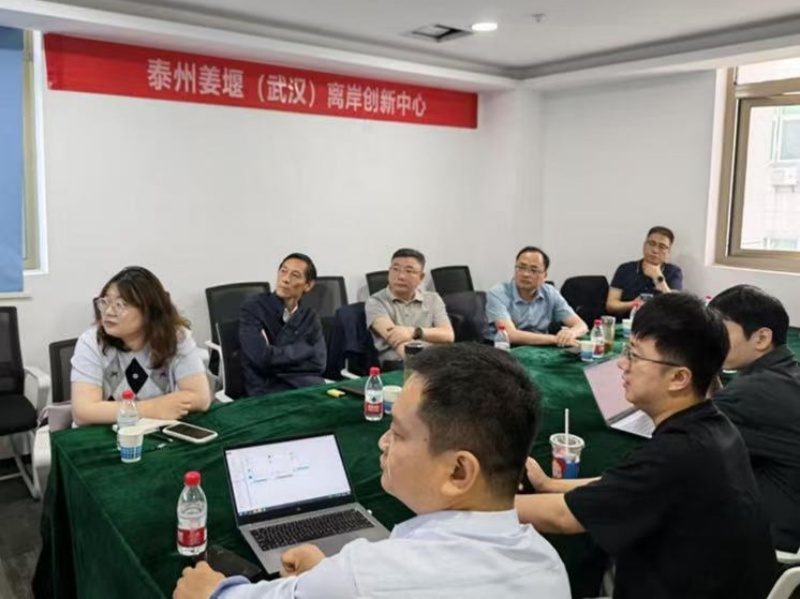 泰州市姜堰区科技局赴武汉开展专项科技对接洽谈 - 图1