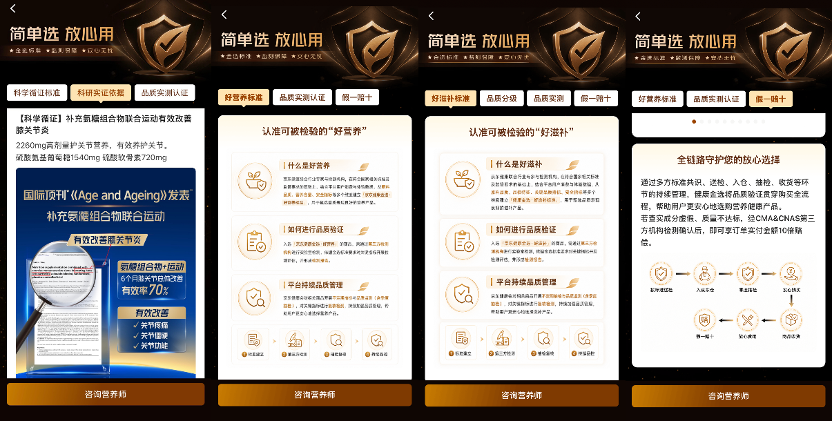 权威专家齐聚助阵！京东健康金选权威发布：营养健康品五大标准严选，假一赔十！ - 图2