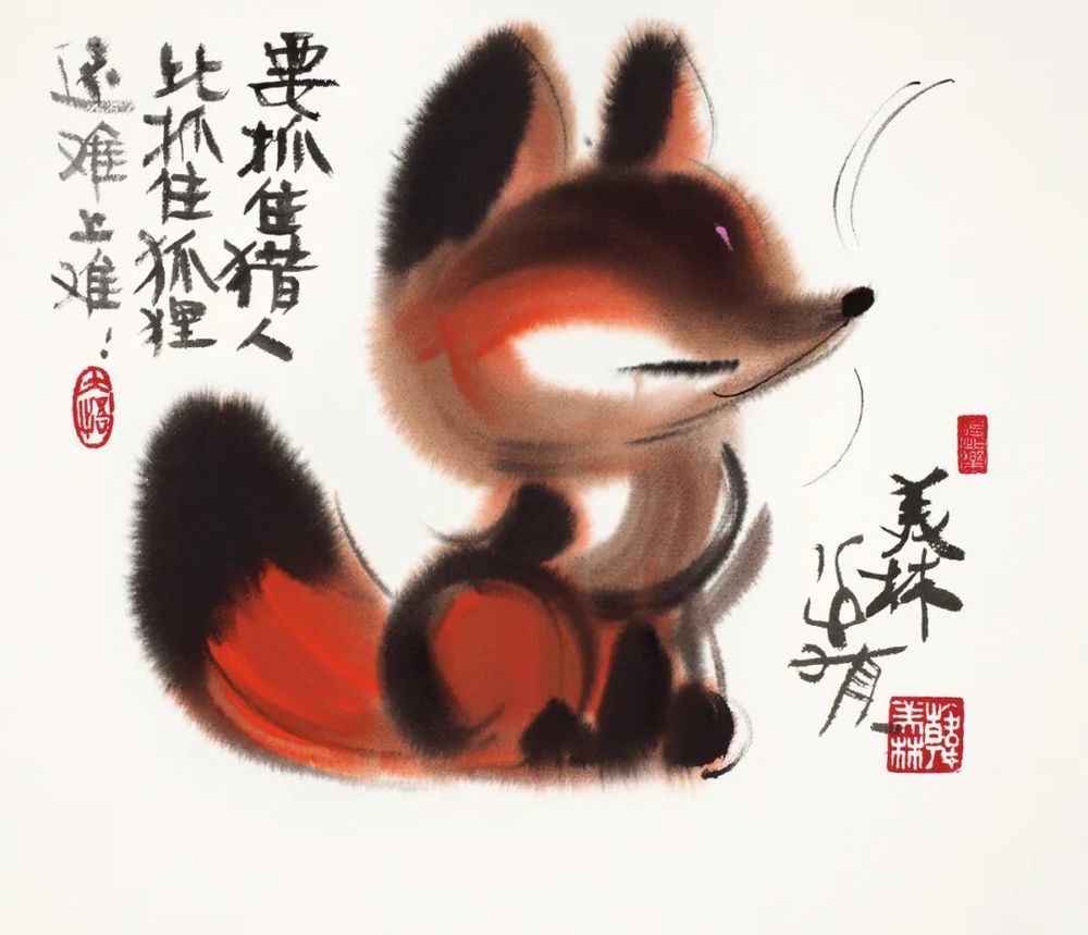儿童节，请看韩美林画笔下的纯真与童趣 - 图18