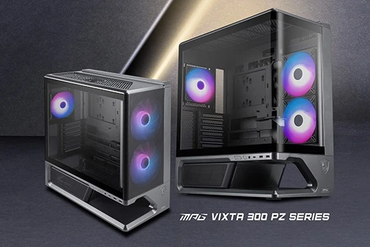 微星发表布艺水冷与MPG VIXTA 300 PZ系列悬浮结构机箱 - 图2