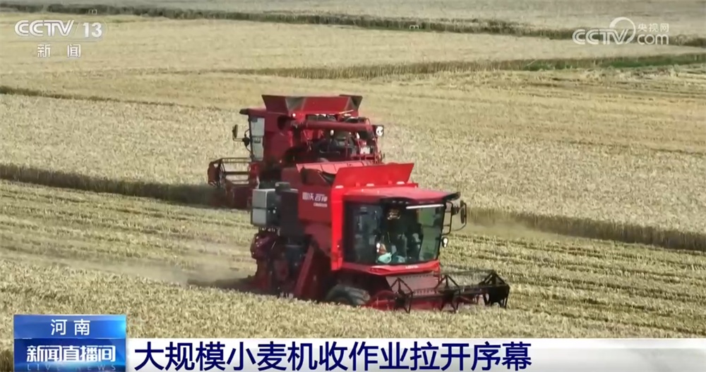 各地多措并举确保“三夏”抢收颗粒归仓 数字化调度让麦收跑出“新速度” - 图3