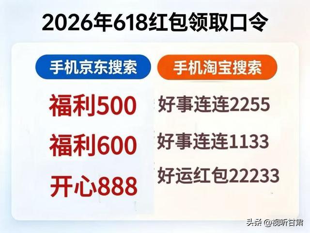 2026年618第二阶段活动攻略：京东淘宝家电苹果手机优惠券与国补怎么领取使用更划算？淘宝京东618红包口令最新领取大全 - 图2