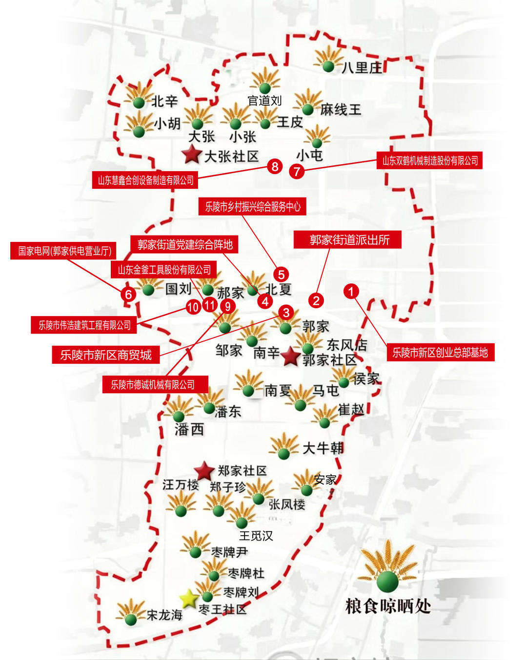 看图选址、就地晒粮，德州各地陆续公布“晒粮地图” - 图12