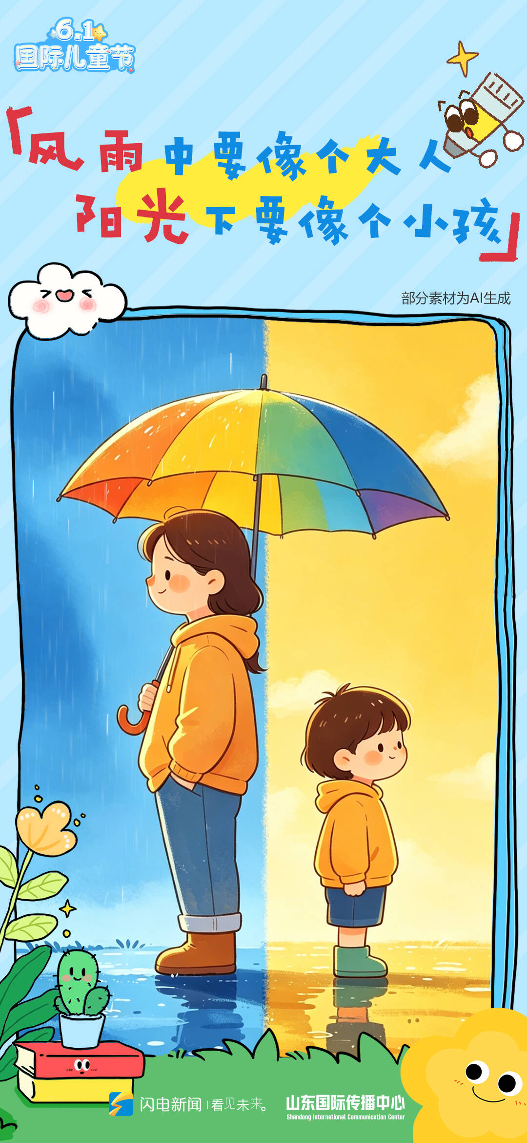 闪电海报丨所有的大人都曾经是小孩，愿你儿童节快乐 - 图5