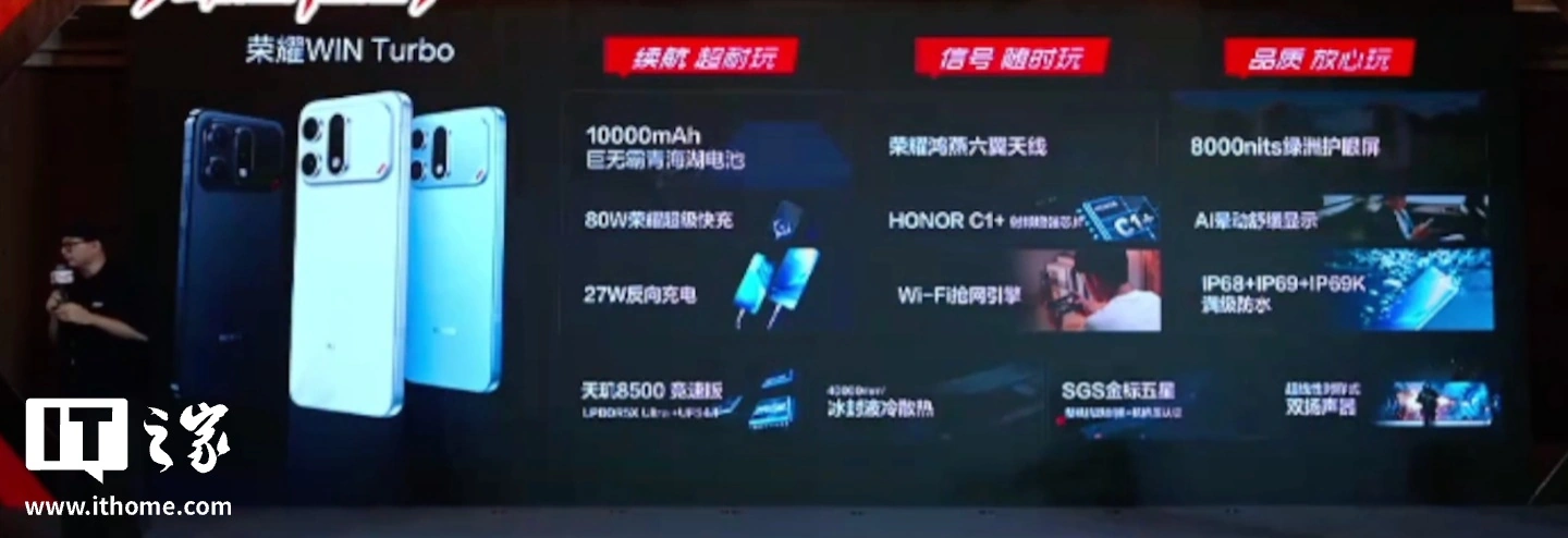 荣耀WIN Turbo手机发布，首发价2699元起 - 图2