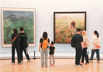 江苏中青年优秀美术家作品展在京举办 - 图1