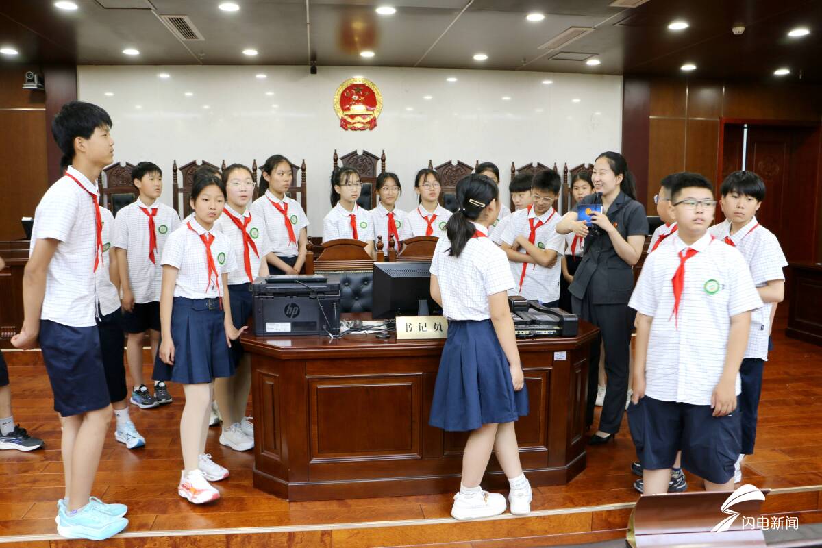 双线研学润童心 乐陵学子沉浸式体验法治与红色成长课堂 - 图11