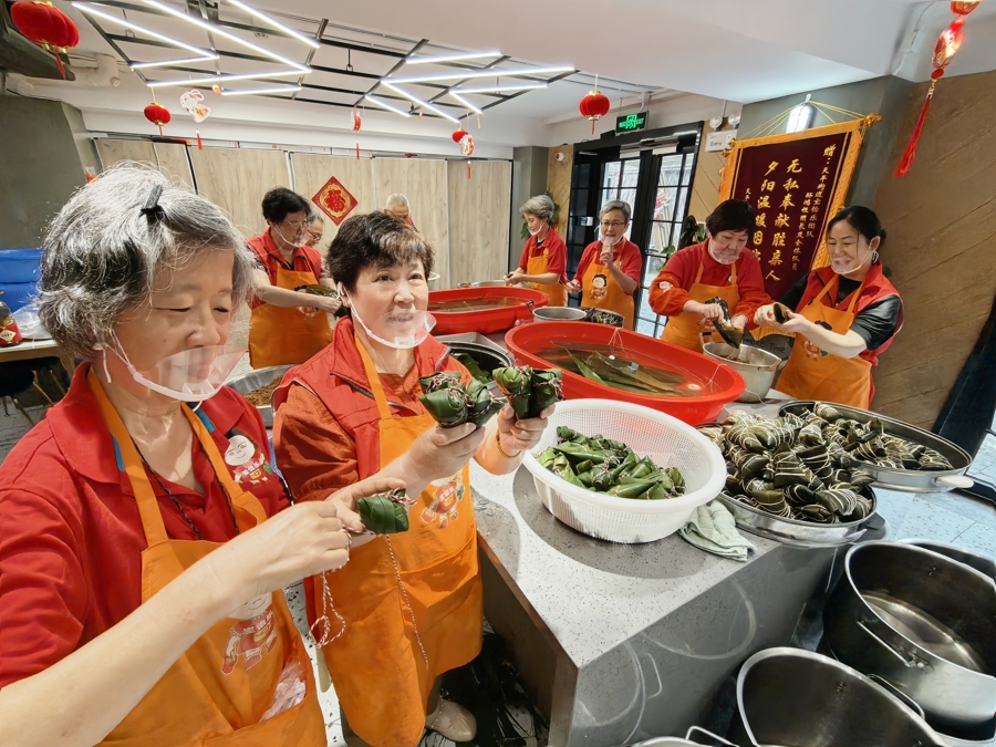 上海阿姨手工弄堂粽送端午温情 - 图2