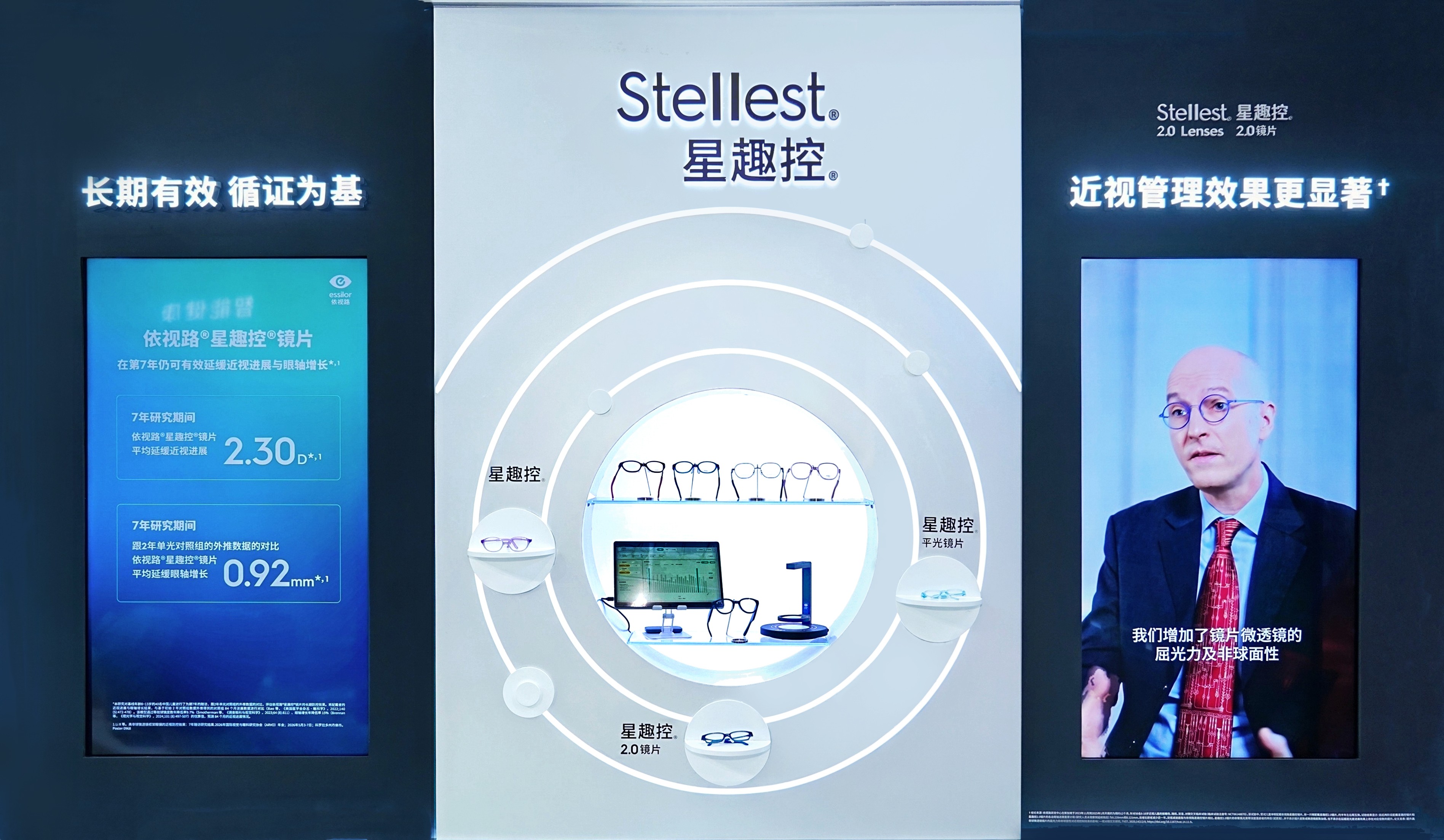 深耕长期循证，依视路®星趣控®携多项临床研究成果亮相Vision China 2026 - 图1