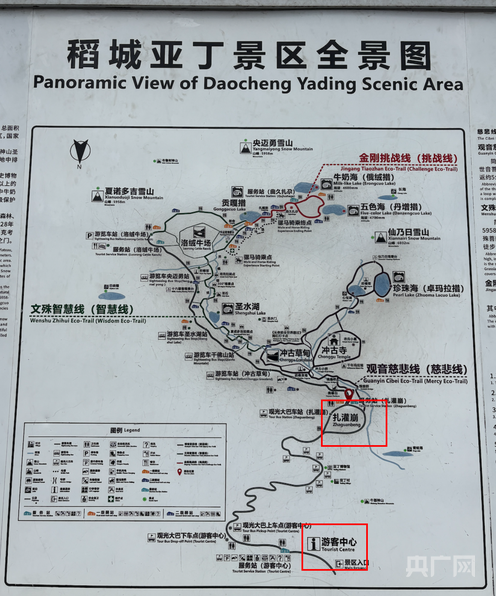 记者实探稻城亚丁景区：道路坡陡弯急 游客建议“接驳车辆合理收费” - 图2