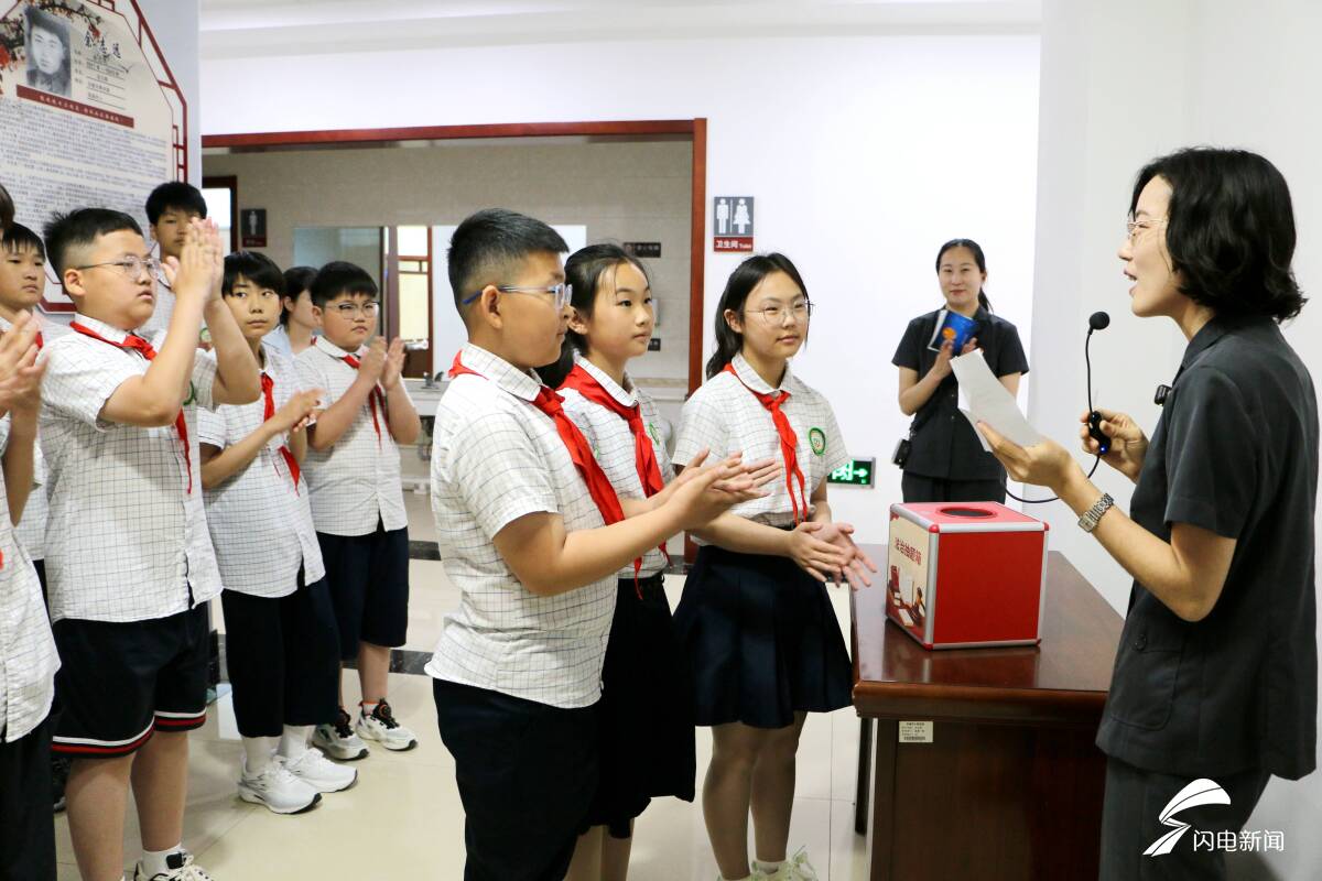 双线研学润童心 乐陵学子沉浸式体验法治与红色成长课堂 - 图5