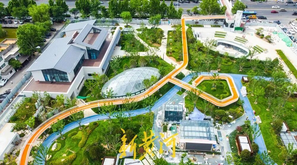 济南这处公园空中栈道建成亮相，直通经十路天桥 - 图1