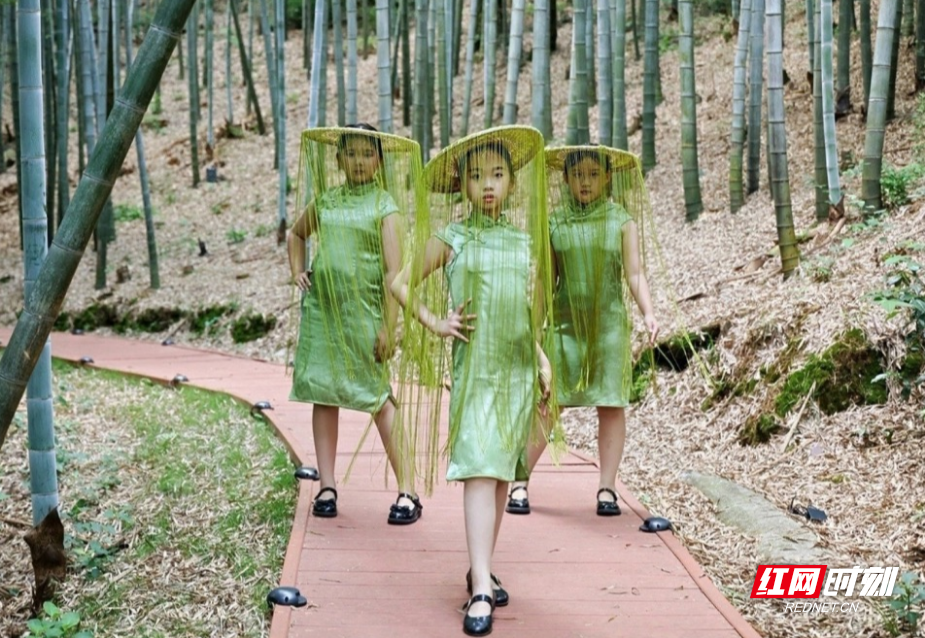 把T台搬进森林，衡山县这场森系光影秀惊艳“六一” - 图5