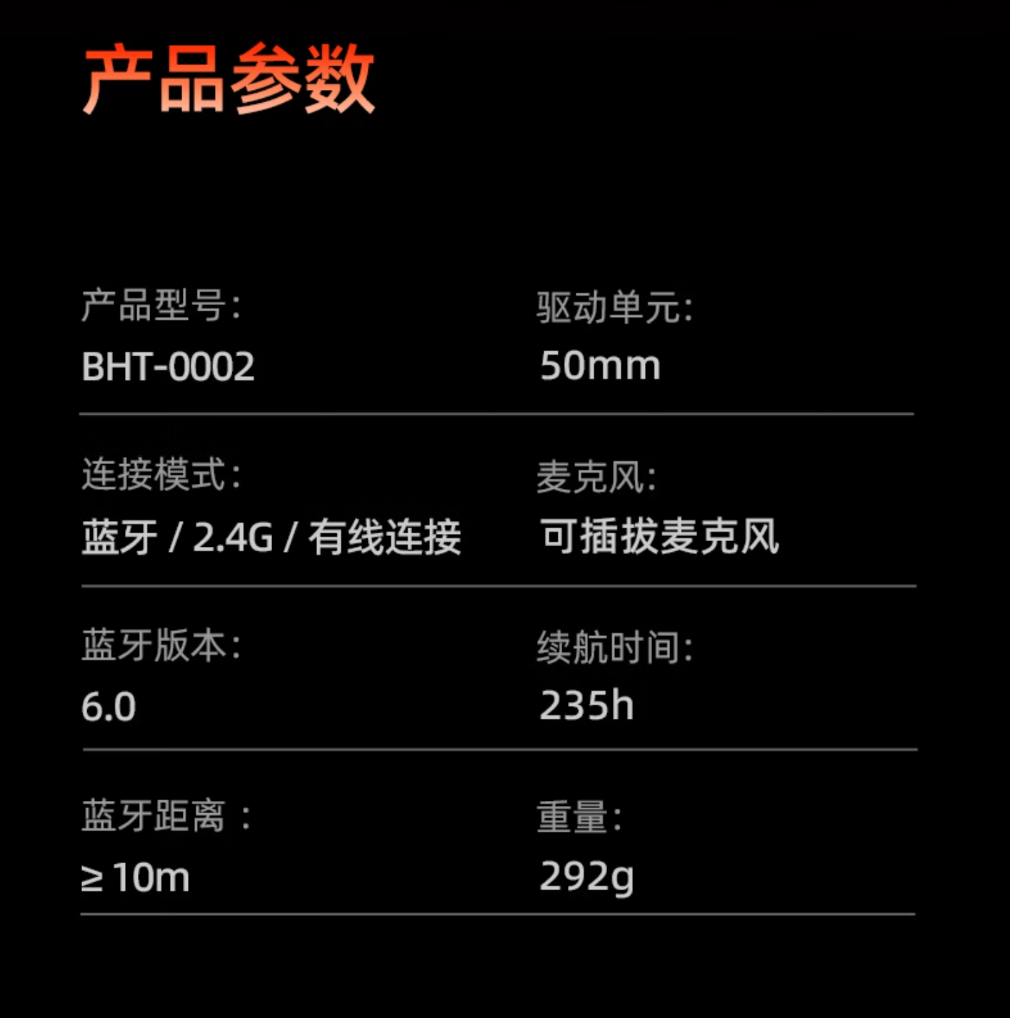 弱水时砂“浩天使”四模电竞头戴耳机开售：292g重，239元 - 图4