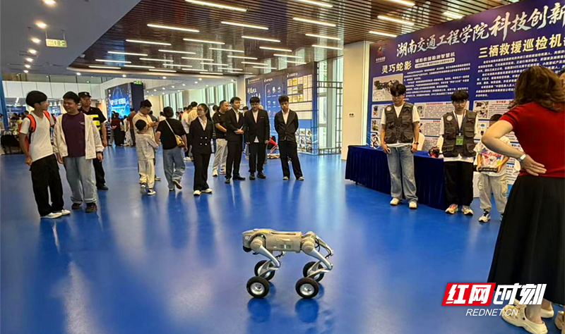 湖南交通工程学院科创成果闪耀2026年衡阳市科技活动周 - 图2