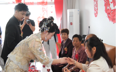 肥城：新风管家扬新风 简办婚事淳民风 - 图1