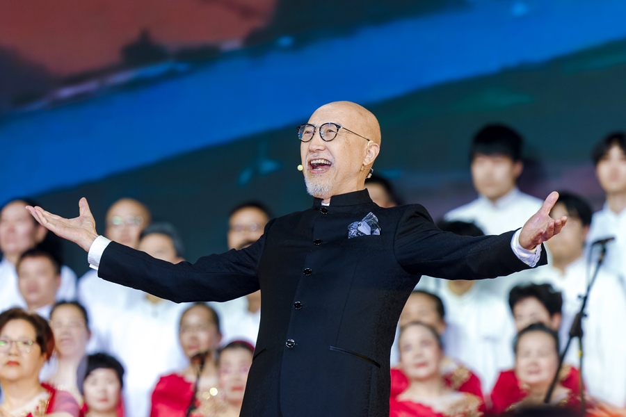 108支合唱团同台献艺，《奋进吧 黄河》大型文艺演出在沪举行 - 图2