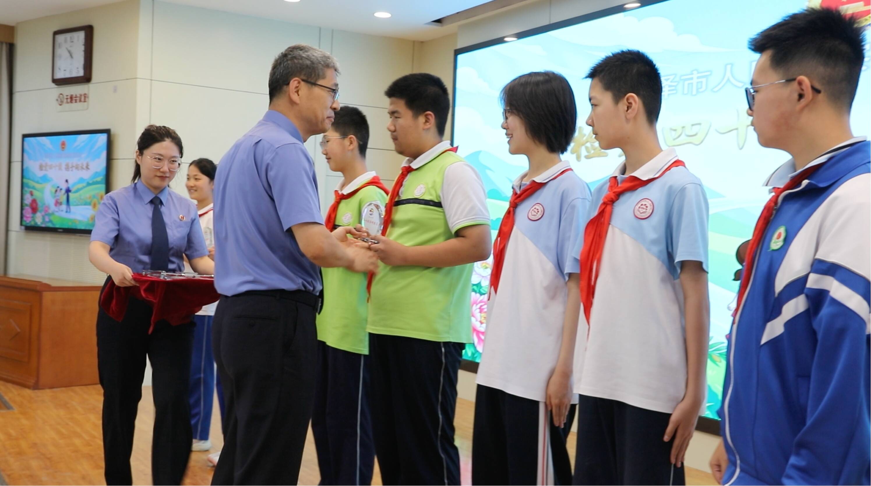 “检爱四十载 携手向未来” 菏泽市检察院举办检察开放日活动 - 图5