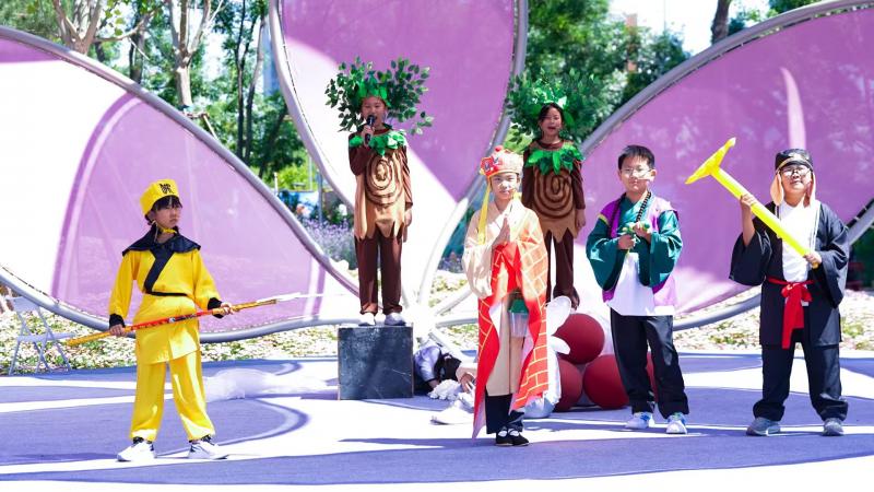 舞台上演“灭蛾大战” 这群小学生把林业知识演活了 - 图1