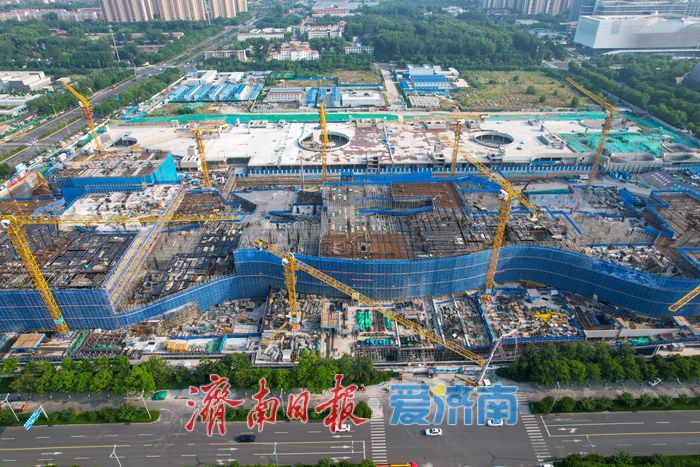 济南西部商业地标山东最大第四代万达广场建设提速 - 图4
