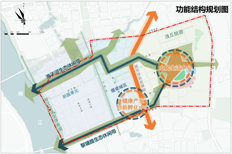 长株潭“心脏地带”规划出炉！长沙南部融城片区四大板块最新蓝图来了 - 图1