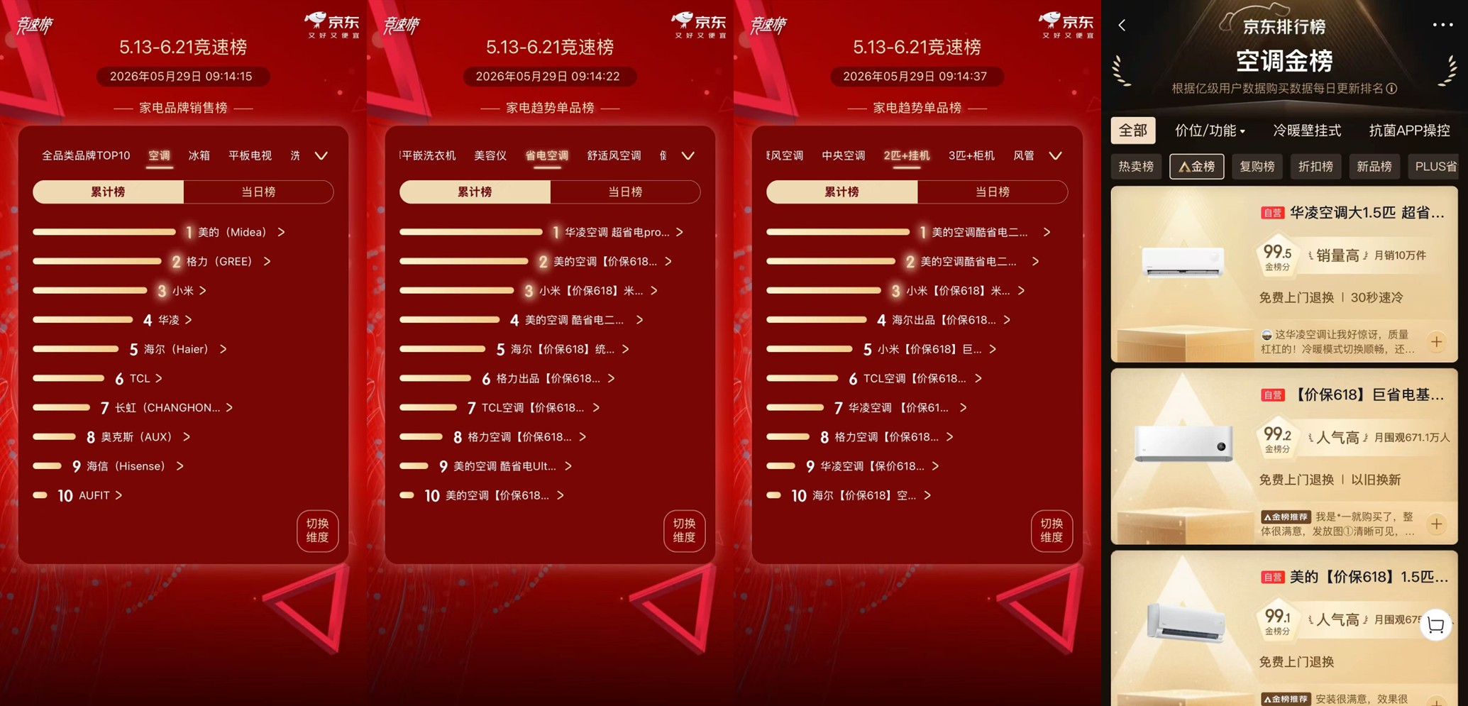 销量与口碑双丰收！美的空调成618空调消费主流之选 - 图1