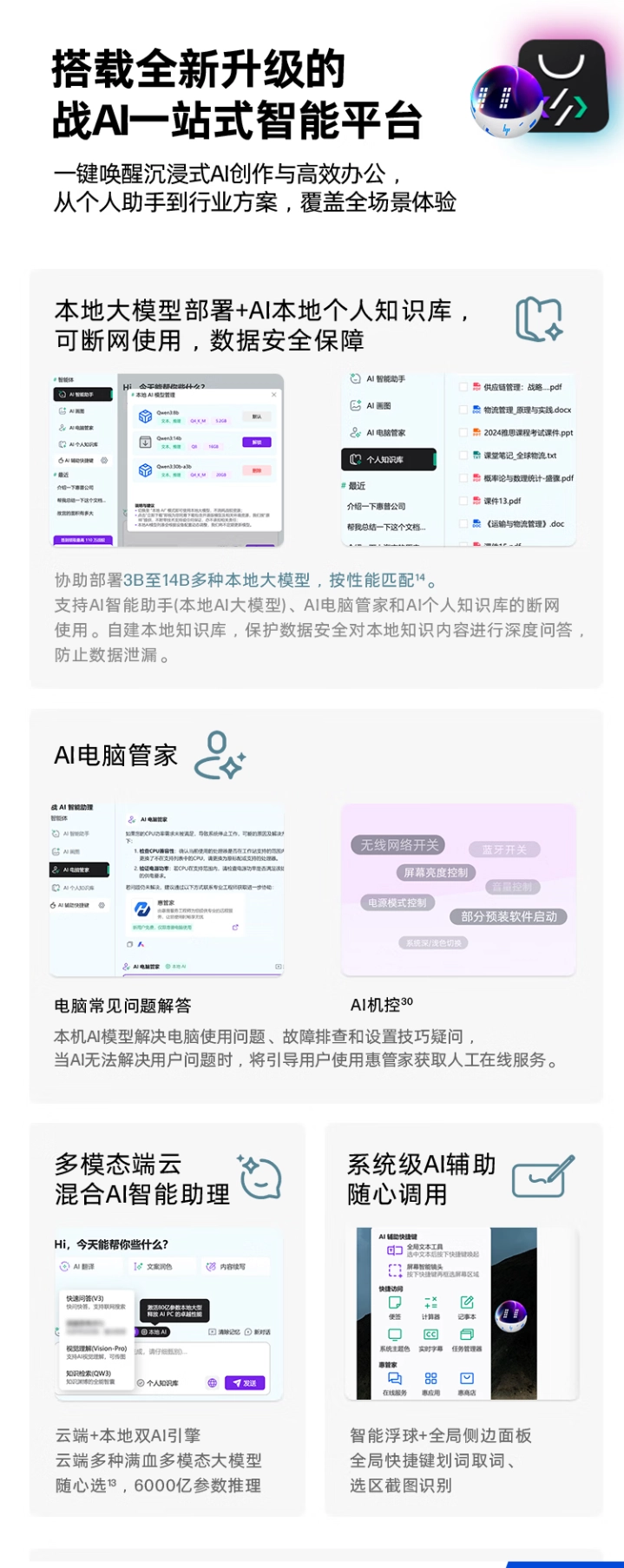 战66新本开售，能跑140亿大模型 - 图6