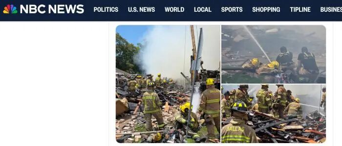 美国突发火灾爆炸：已致至少1死4伤，楼内共23人，至少11人失踪 - 图2