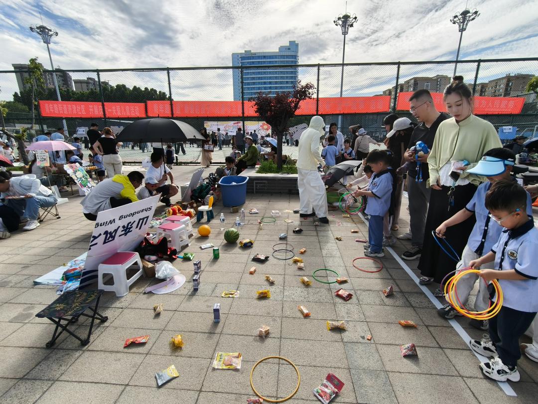 市集聚童心 邻里暖人心 临清市青年路街道常态化开展文明邻里市集活动 - 图2