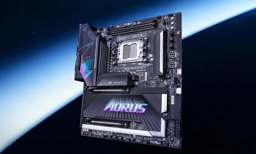 技嘉四十周年纪念主板 X870 AORUS INFINITY 登场 - 图1