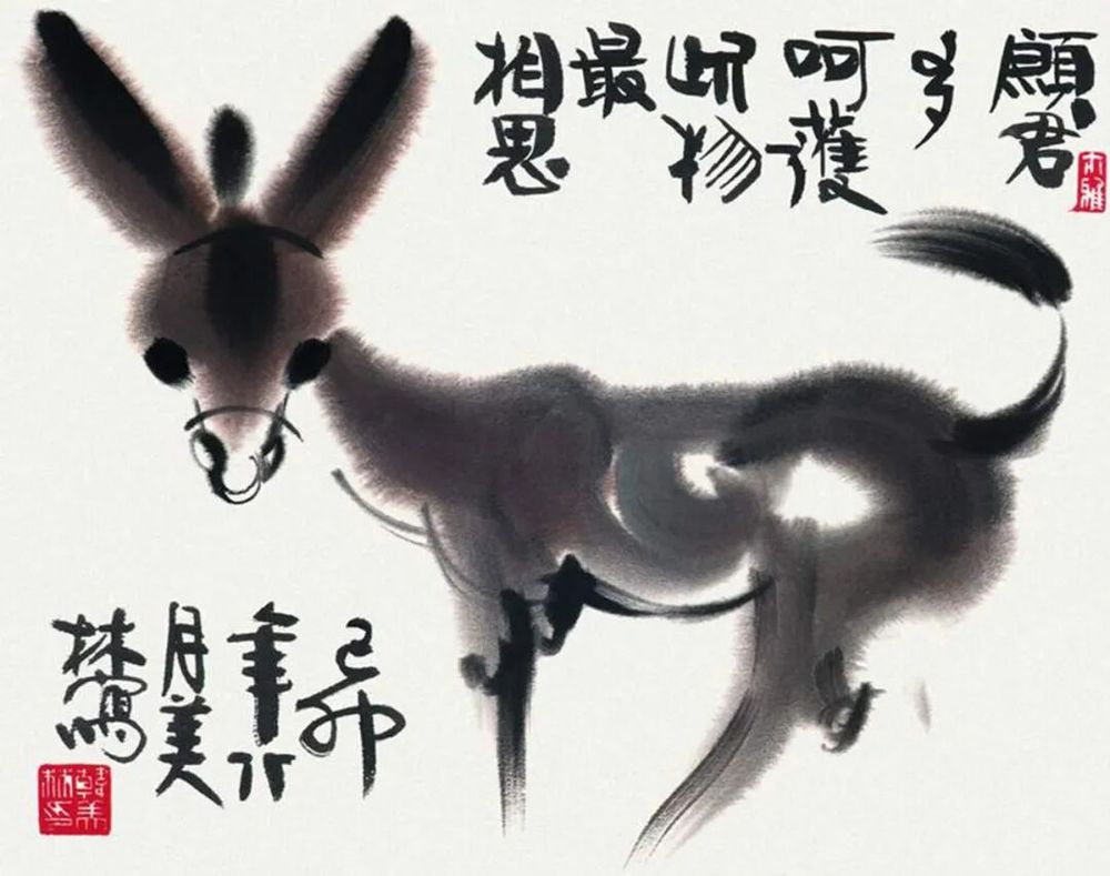 儿童节，请看韩美林画笔下的纯真与童趣 - 图21