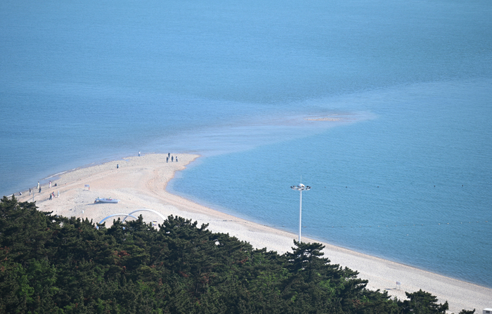 碧海沙洲 生态碳汇 山东智慧海洋媒体行走进长岛海洋生态文明综合试验区 - 图2