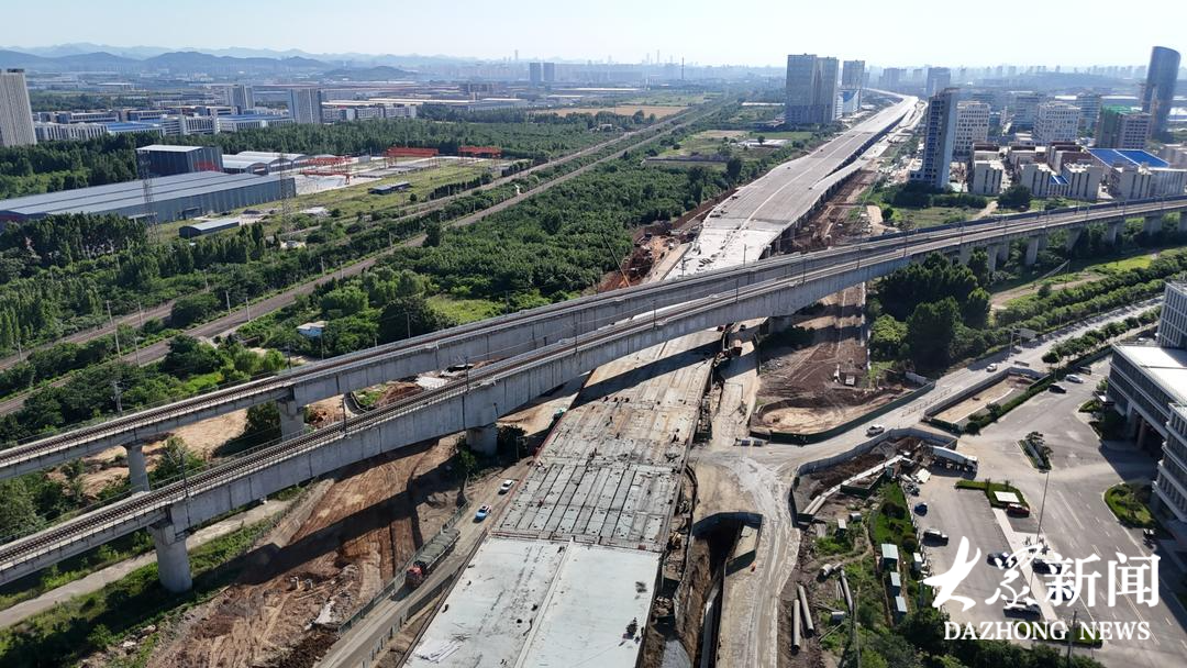 工业北路快速路东延冲刺10月通车目标，记者实探进展 - 图5