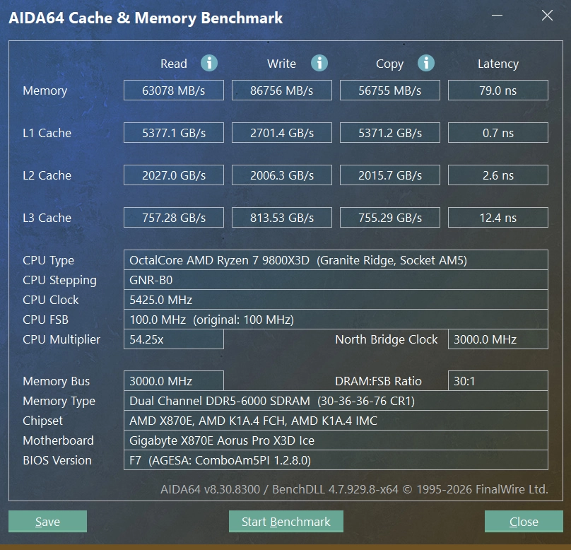 技嘉X870E X3D电竞冰雕主板评测：游戏玩家一步到位的选择 - 图12