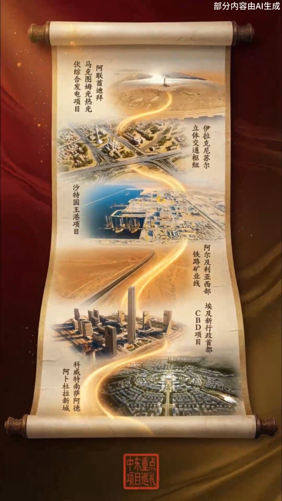90秒AI巡礼：穿行中阿合作的工程画卷 - 图1