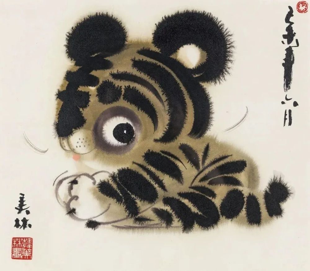 儿童节，请看韩美林画笔下的纯真与童趣 - 图30