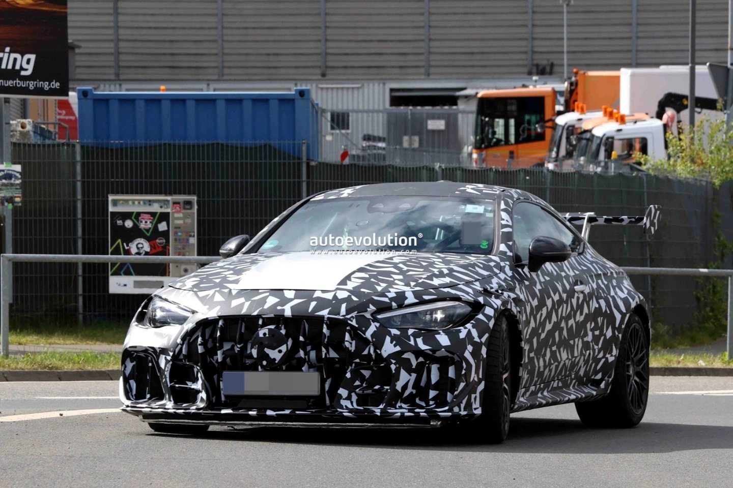 全球限 30 辆：奔驰 AMG CLE 63 Mythos 路测图曝光 - 图6
