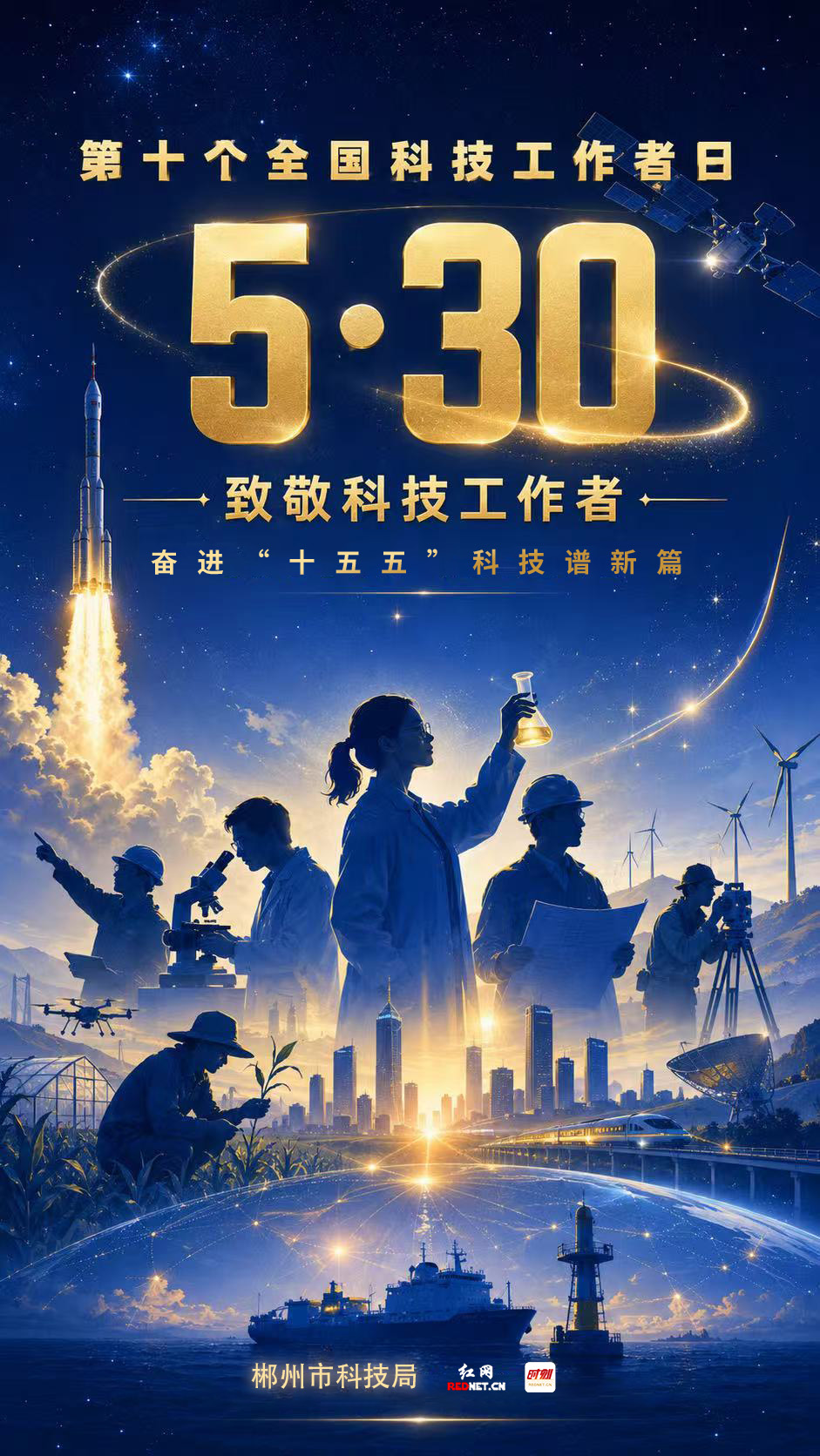 全国科技工作者日｜致敬林邑追光者 共谱科技新篇章 - 图1