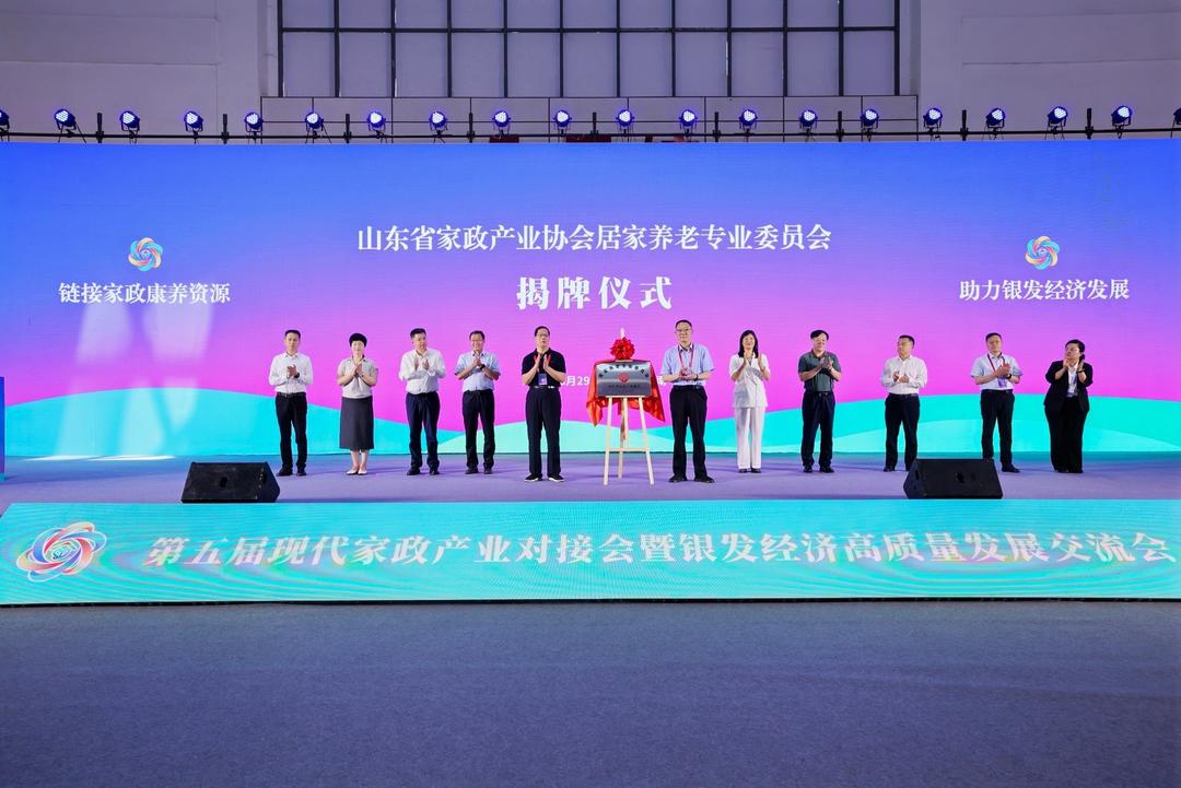 聚焦居家养老！山东省家政产业协会居家养老专业委员会成立 - 图1