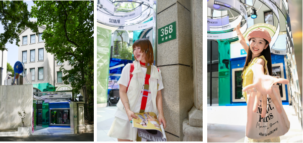 森马品牌代言人王安宇空降武康路「NO.368夏日剧场」，夏日心动穿成一套 - 图3