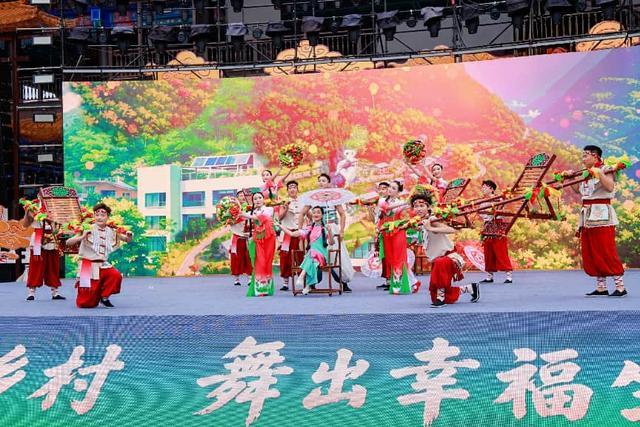 四川省首届和美乡村“村舞”交流展示活动在岳池举行 - 图3
