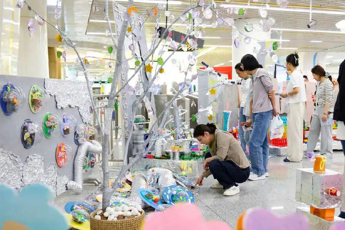 济南100座地铁站化身为“流动的儿童艺术馆” - 图1