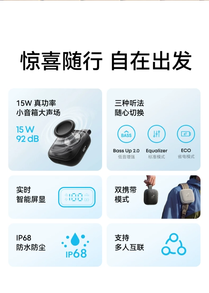 524元！安克声阔新音箱开售 - 图2