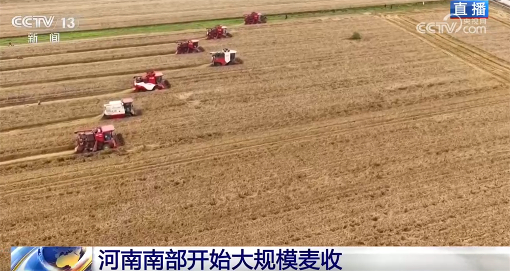 从“三夏”麦收地图看全国大规模小麦机收“时刻表” 多举措减损助丰收 - 图1