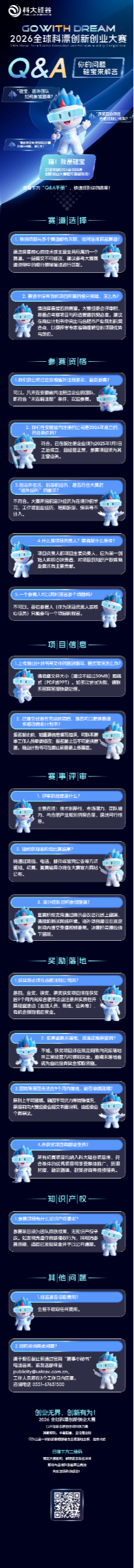 一图读懂｜2026全球科漂创新创业大赛Q&A - 图1
