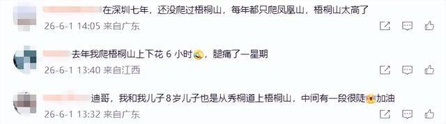 知名男星杨迪分享爬深圳梧桐山经历：朋友被救护车拉走 - 图11